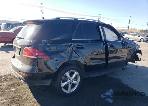 2016 Mercedes-Benz Gle 350 из США, поврежденный, VIN 4JGDA5JB0GA748792